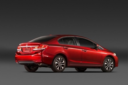 Cận cảnh xe Honda Civic 2013 - 22 Xe Civic 2013 phiên bản Coupe Si: